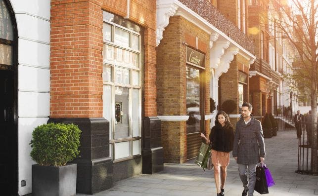 Sloane Street, Londres. Foto VisitBritain.