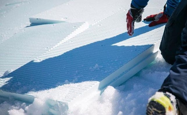 snow farming courchevel