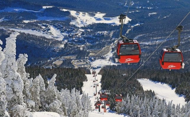 Stowe Mountain Resort. Foto Turismo de Vermont.