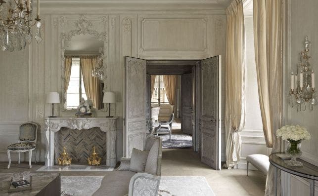 Suite de Karl Lagerfeld en el Crillo. Foto Rosewood Hotels.