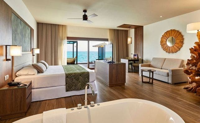 Suite Riu Maldivas. Foto Riu Hotels.