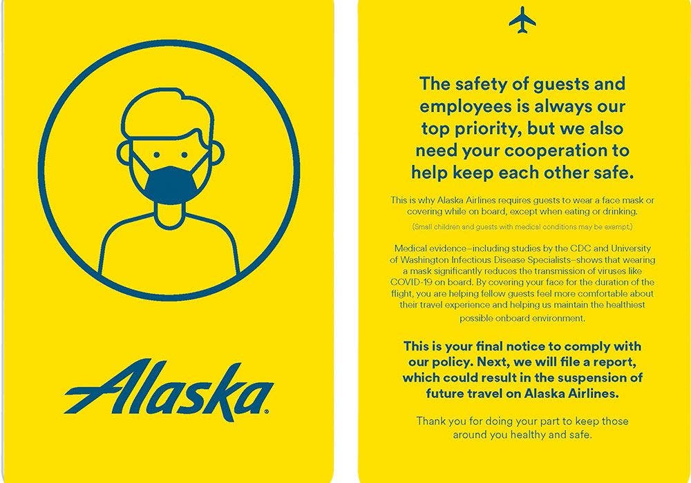 Tarjeta Alaska Airlines