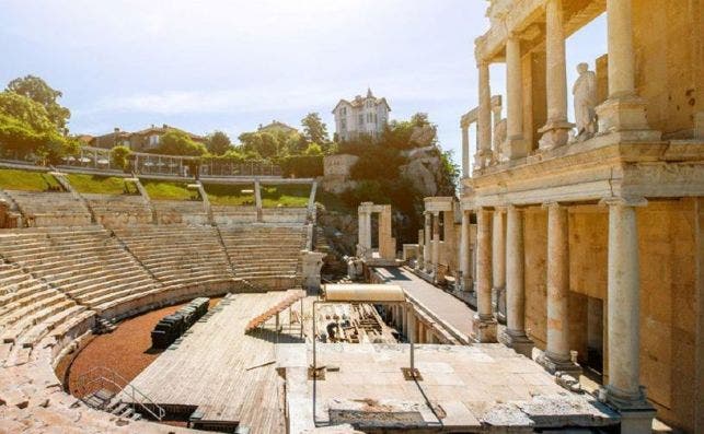 Teatro romano. Foto: Turismo de Plovdiv.