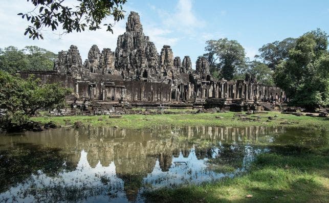 Templo Bayon, Camboya. Foto: JoseÌ MariÌa de Pablo.