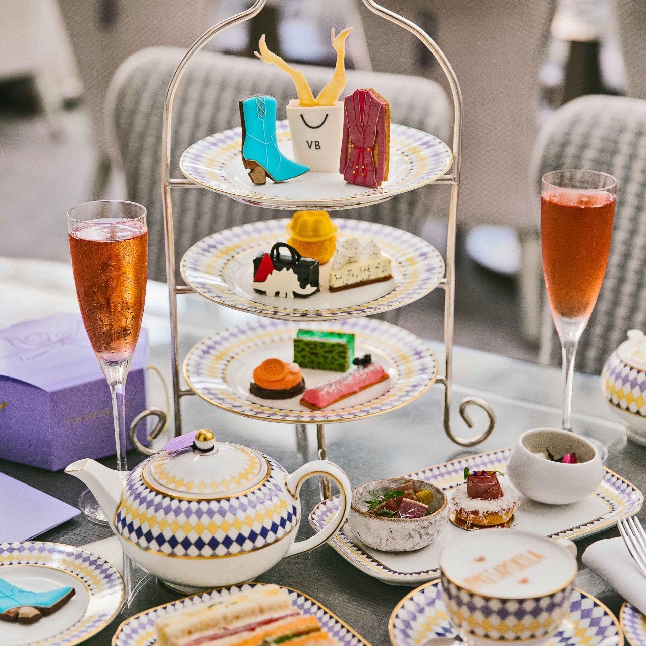 The Berkeley Hotel afternoon tea.