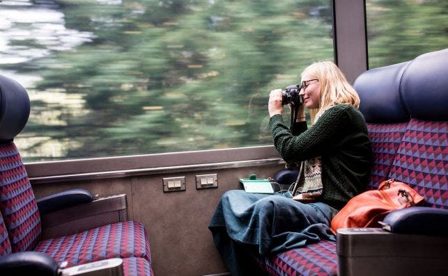 The Canadian es un tren ideal para capturar el paisaje con fotografÃ­as. Foto: The Canadian.