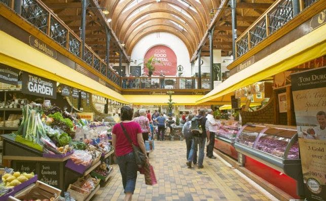 The English Market, Cork. Foto: Turismo de Irlanda.