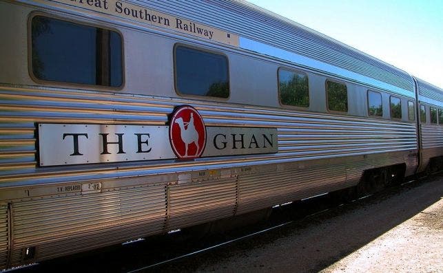 The Ghan. Foto: Wikipedia.