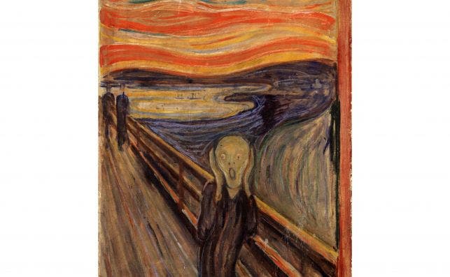 The Scream by Edvard Munch, 1893   Nasjonalgalleriet