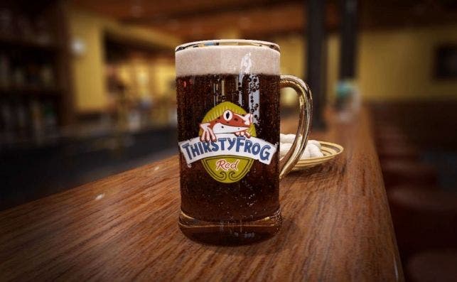 Thirsty Frogred Beer. Foto Carnival Cruise Line.