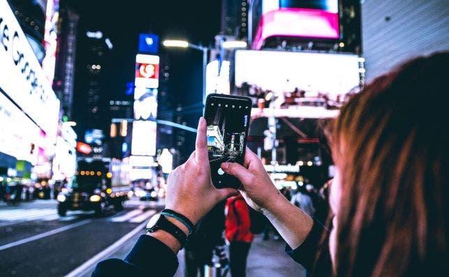 Times Square. Foro Rafael Leao Unsplash