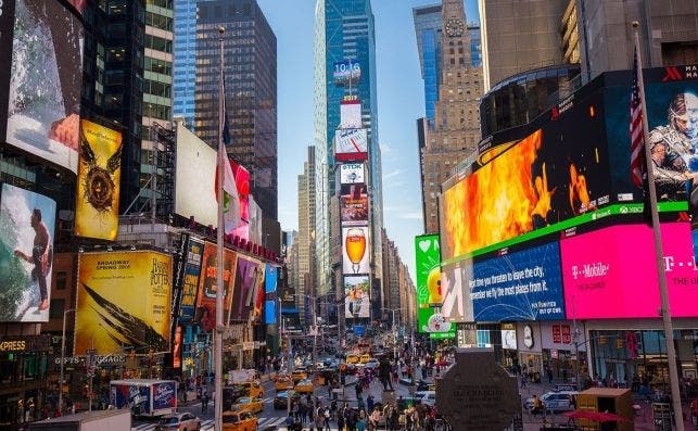 Times Square es uno de los sitios mÃ¡s masificados por el turismo. Nueva York busca nuevas opciones para los visitantes.