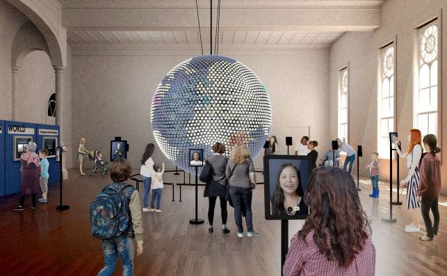 Todo el museo se basa en experiencias interactivas. Imagen Planet Word
