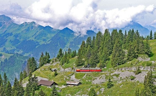 Tren cremallera Jungfraug. Foto: Erich Westendarp | Pixabay.