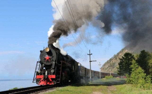 tren vapor transiberiano