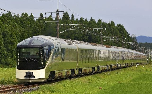 El tren Shiki-Shima presume de un diseÃ±o futurista. Foto: East Japan Railway Company