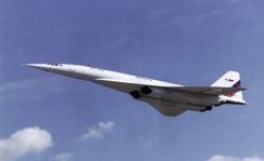 Tras el fracaso del Tupolev Tu-144, Rusia quiere volver a la carrera de los aviones supersónicos. Foto: Wikipedia