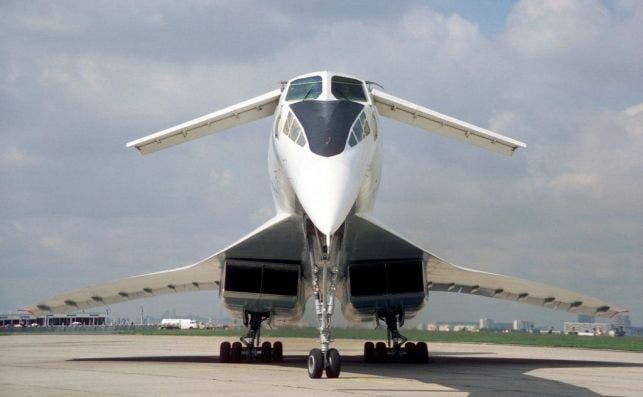 Tupolev TU144 aviÃ³n supersÃ³nico