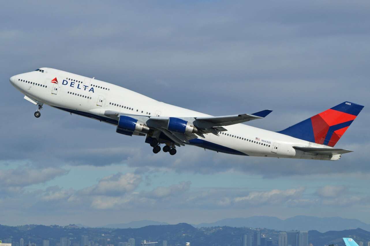 Un Boeing 747 de Delta Airlines. Foto: Wikicommons