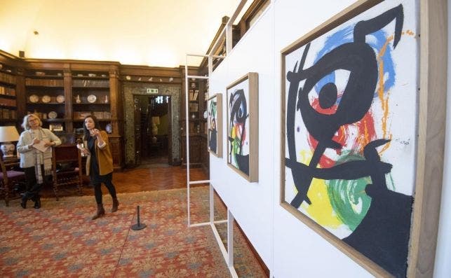 Universo MirÃ³, Roma. Foto Claudio Peri |EFE.