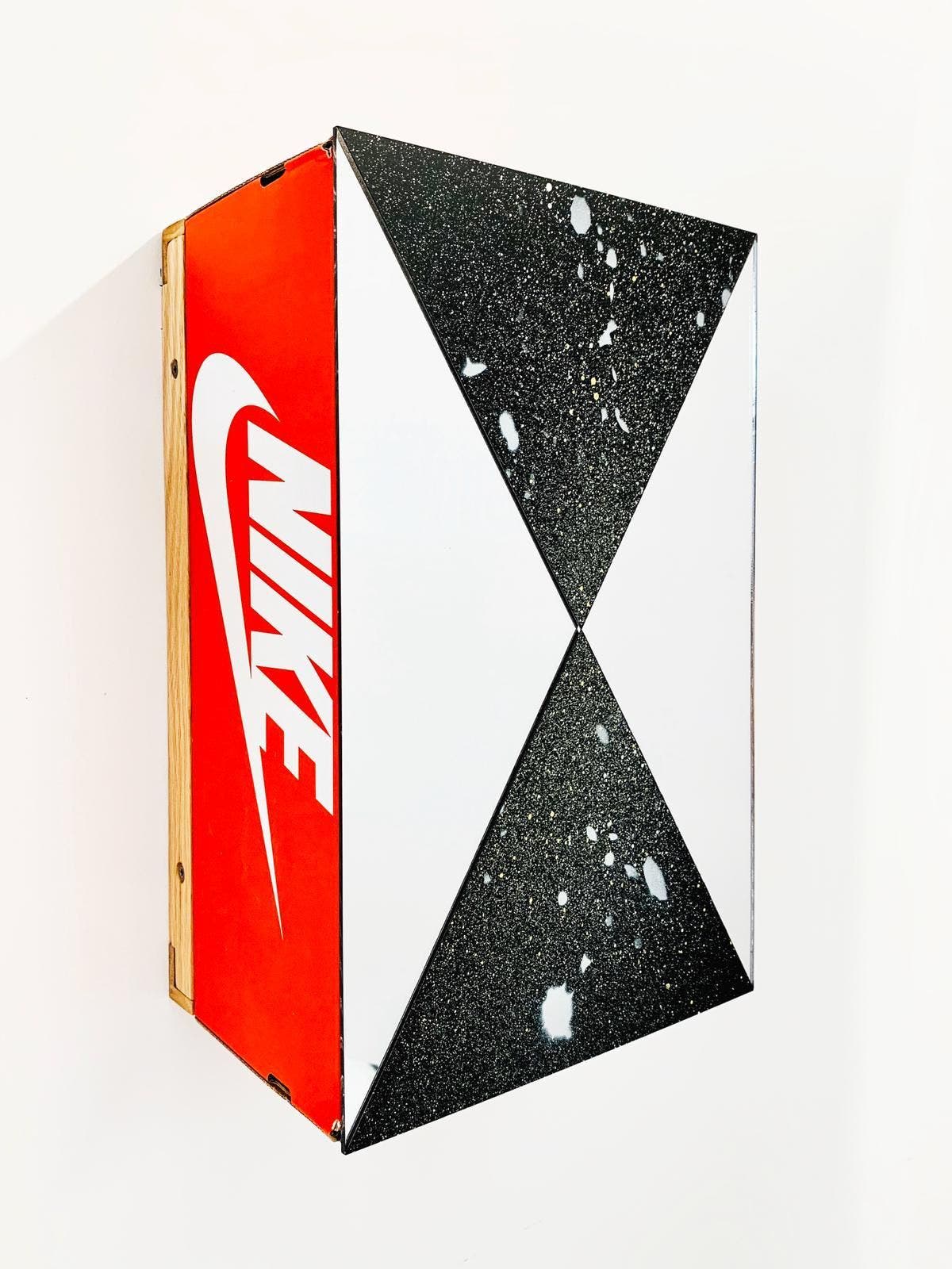 Urvanity Paul Amundarain Nike box courtesy Cerquone Projects