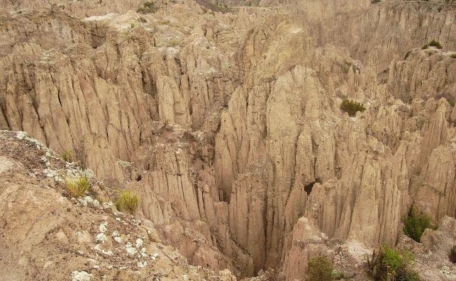 valle de la luna Bolivia