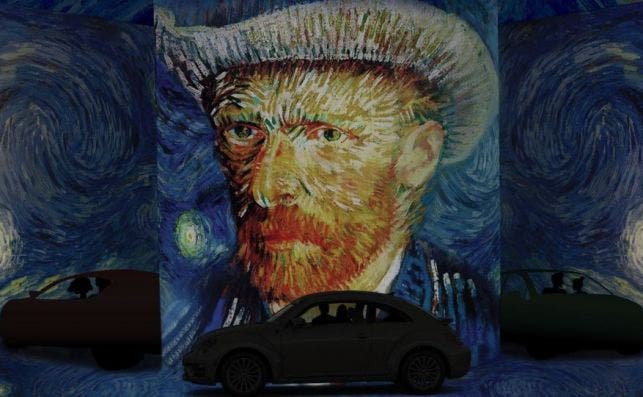 Gogh by car. Imagen: Immersive Van Gogh Exhibit.