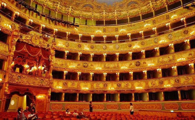 Teatro La Fenice, Venecia. Foto: Wikimedia Commons.