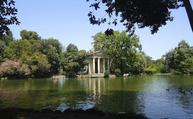 villa borghese  Imagen de brurezende en Pixabay