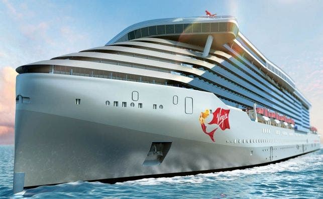 El Scarlet Lady comenzarÃ¡ a navegar en 2020. Foto: Virgin Voyages.