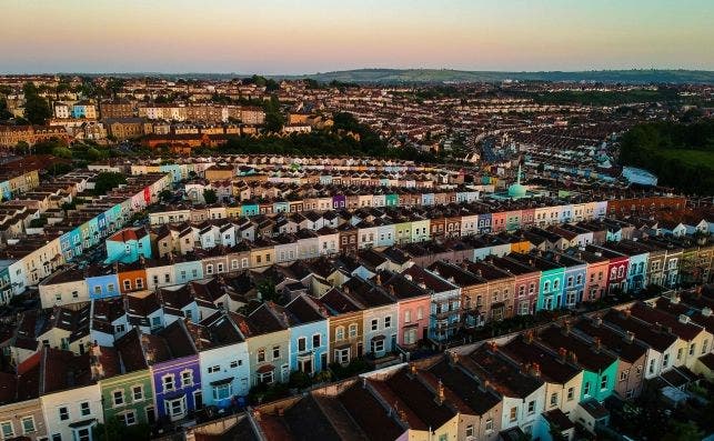 Vista aÃ©rea de Bristol. Foto Max Renaud | Visit Britain.