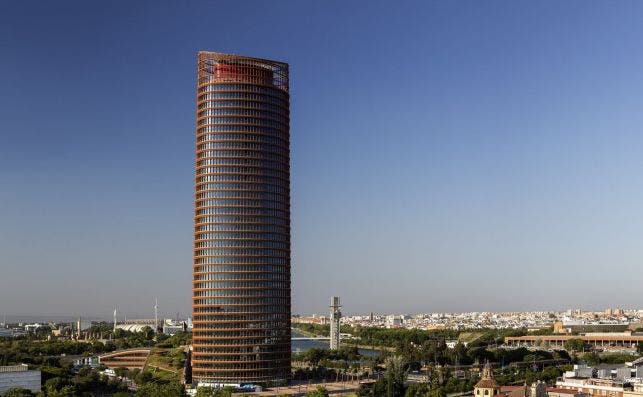 Vista exterior Torre Sevilla. Foto: Grupo Hotusa.