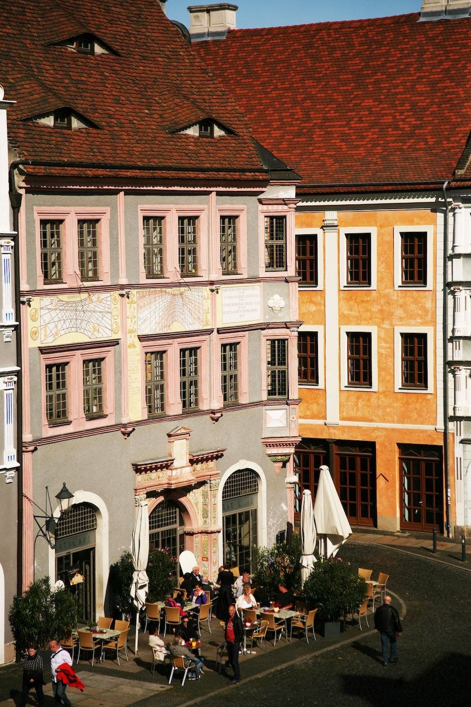 Vistas de la Plaza Untermarkt desde las ventanas del Hotel Boerse. Foto: Manena Munar.