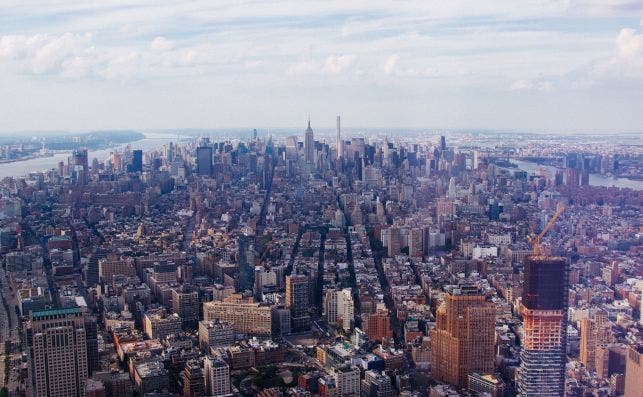 Vistas desde One World Observatory. Foto Unsplash