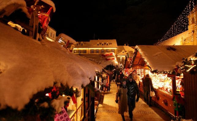 Mercadillo de Luisburgo, uno de los mÃ¡s serenos de la regiÃ³n. Foto: Turismo de Baden Wurtemberg