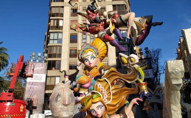 Falla Reino de ValÃ¨ncia - Duque de Calabria Fallas 2020