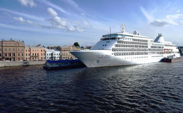 Durante 140 dÃ­as el Silver Whisper recorrerÃ¡ el mundo, en un viaje inÃ©dito entre los cruceros. Foto: Silversea.