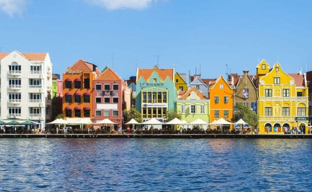 Willemstad, Curazao. Foto Getty Images