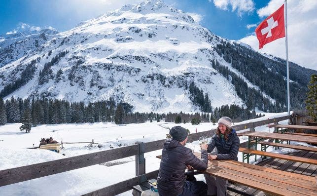 Davos es un popular centro de deportes invernales. Foto: Destination Davos-Klosters - Erwin Keller