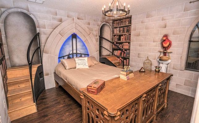 Wizards way, habitacioÌn de Dumbledore. Foto Airbnb.
