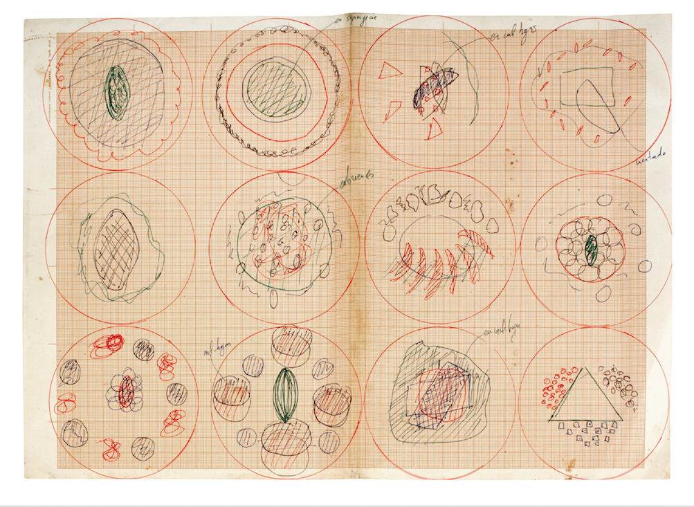 "Working boards" de El Bulli, parte de la exposiciÃ³n "Â¿QuÃ© es cocina?" de Ferran AdriÃ  en el Museo Picasso de Barcelona