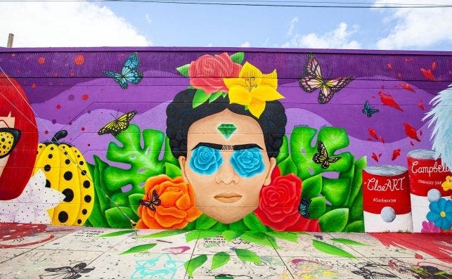 Wynwood Walls, una enorme galerÃ­a al aire libre. Foto Turismo de Miami.