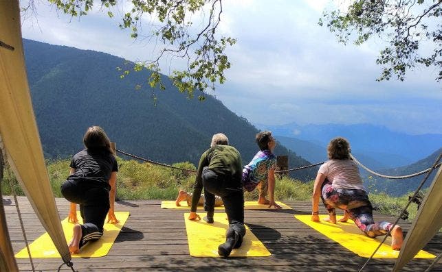 Yoga. Foto Turismo de Andorra.