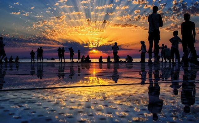 Atardecer en Zadar. Foto Aleksandar Gospic-Turismo de Croacia