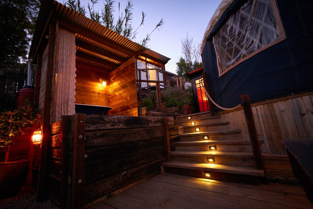 Yurtas glamping Airbnb