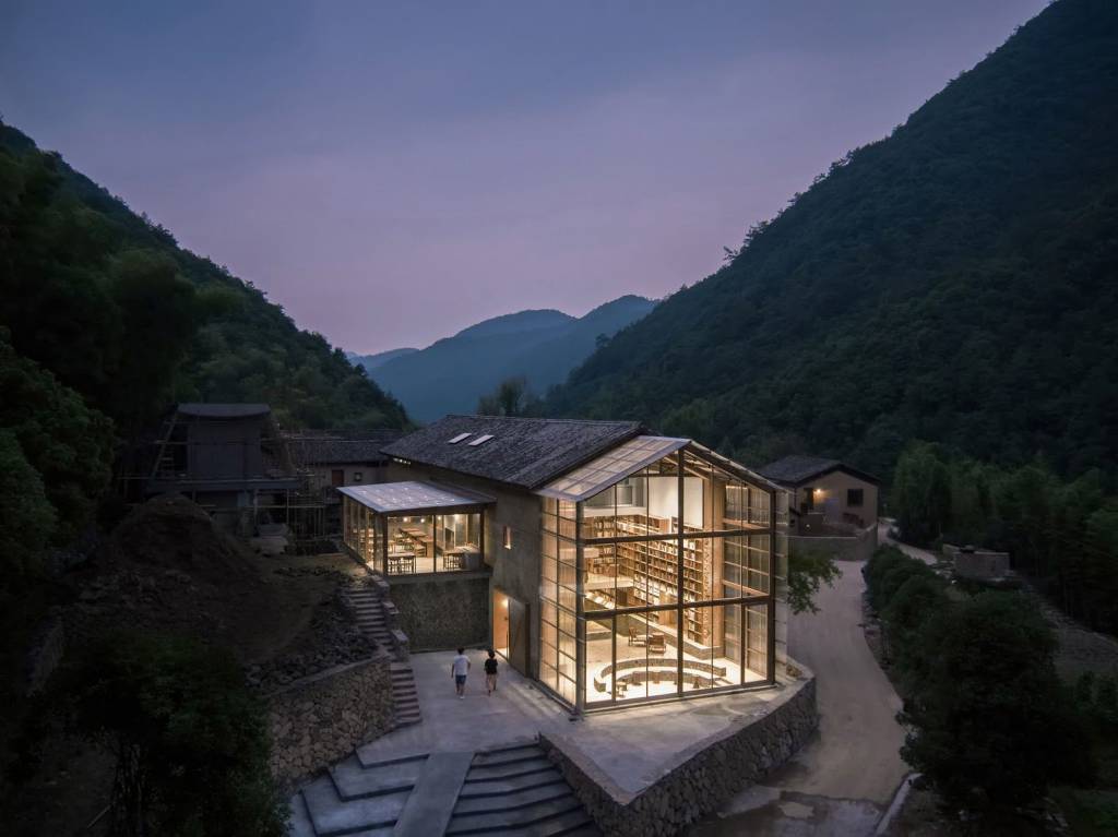 El Atelier TAO+C dio una nueva vida a una antigua casa rural. Foto: Su Sheng Liang
