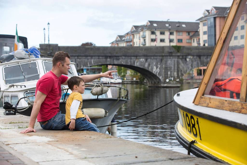 El río Shannon en su camino al Lough Ree. Foto: Turismo de Irlanda