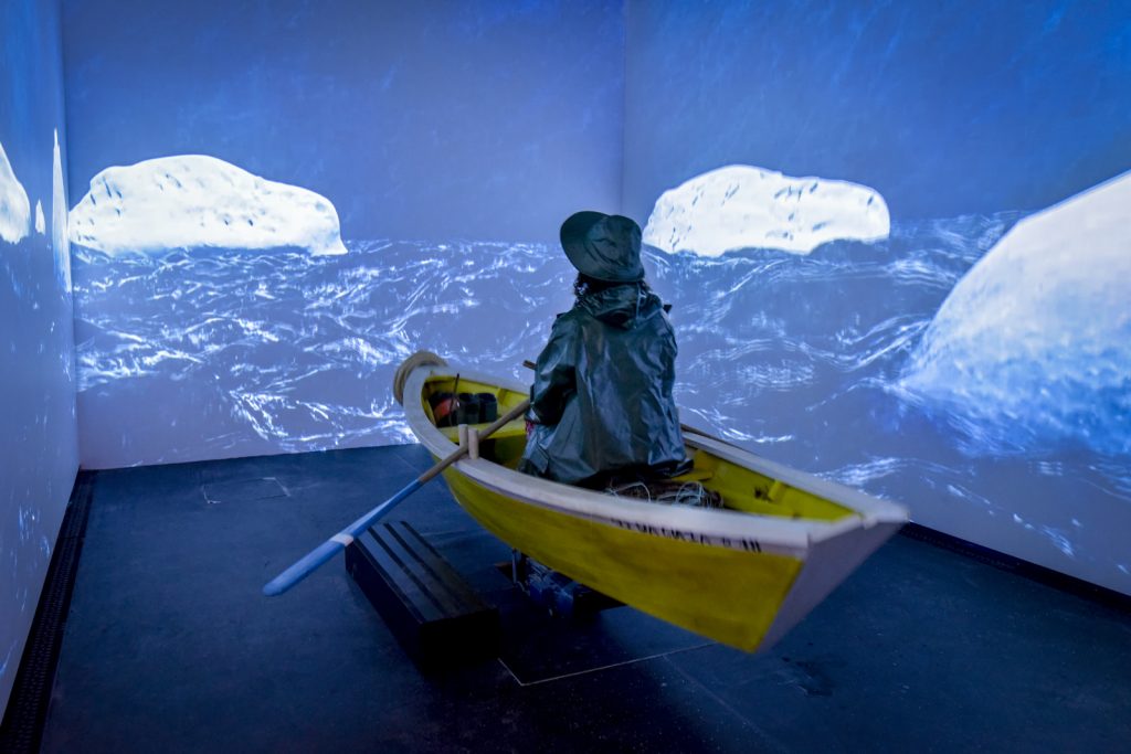 La experiencia de sentir la furia del mar. Foto: Centro de interpretación de la historia del bacalao