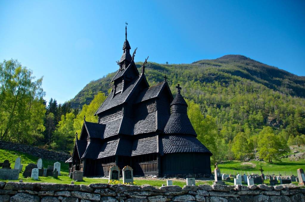 Iglesias de madera Noruega
