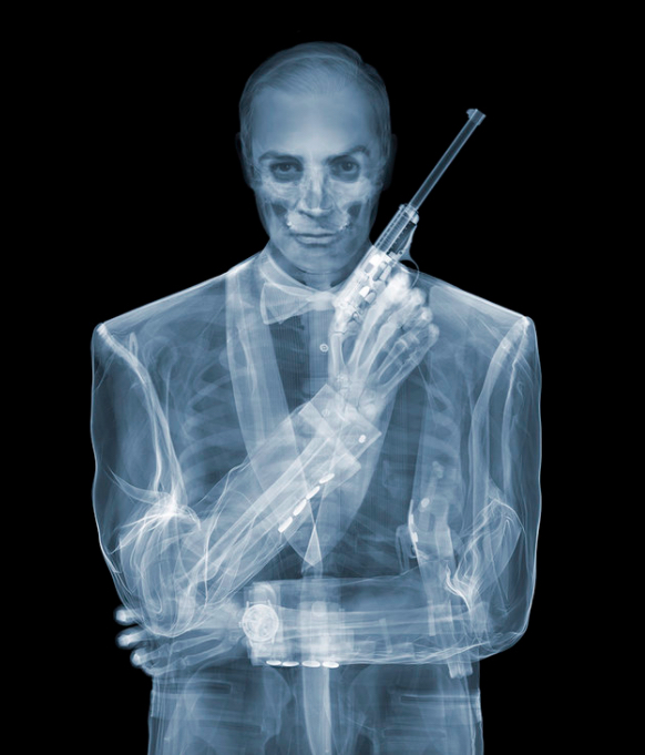 Nick Veasey arte rayosX
